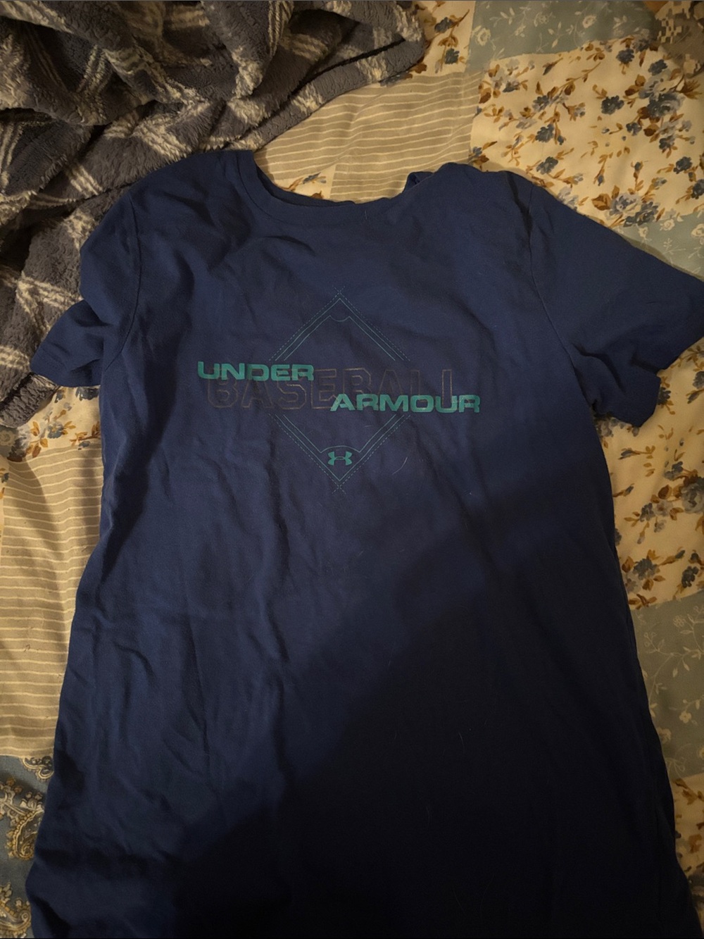 Under Armour Men’s Royal Blue Short‑Sleeve Logo Tee